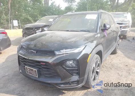 2022 Chevrolet Trailblazer Fwd Rs из США, поврежденный, VIN KL79MTSL9NB069699